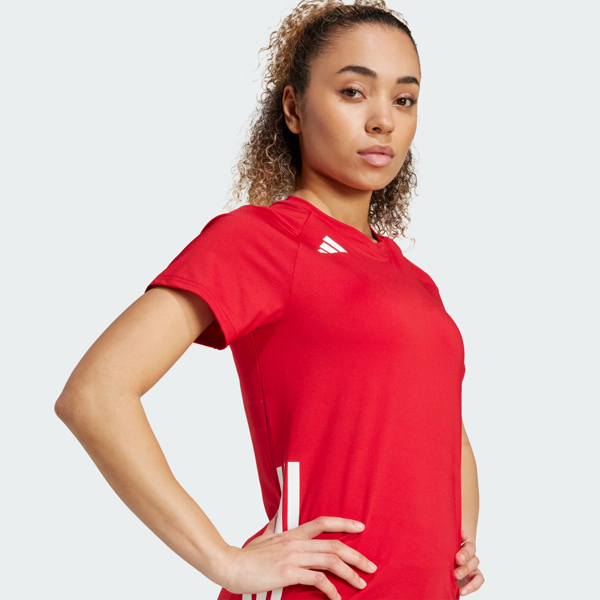 adidas Women's Hilo Short Sleeve Tall Volleyball Apparel All