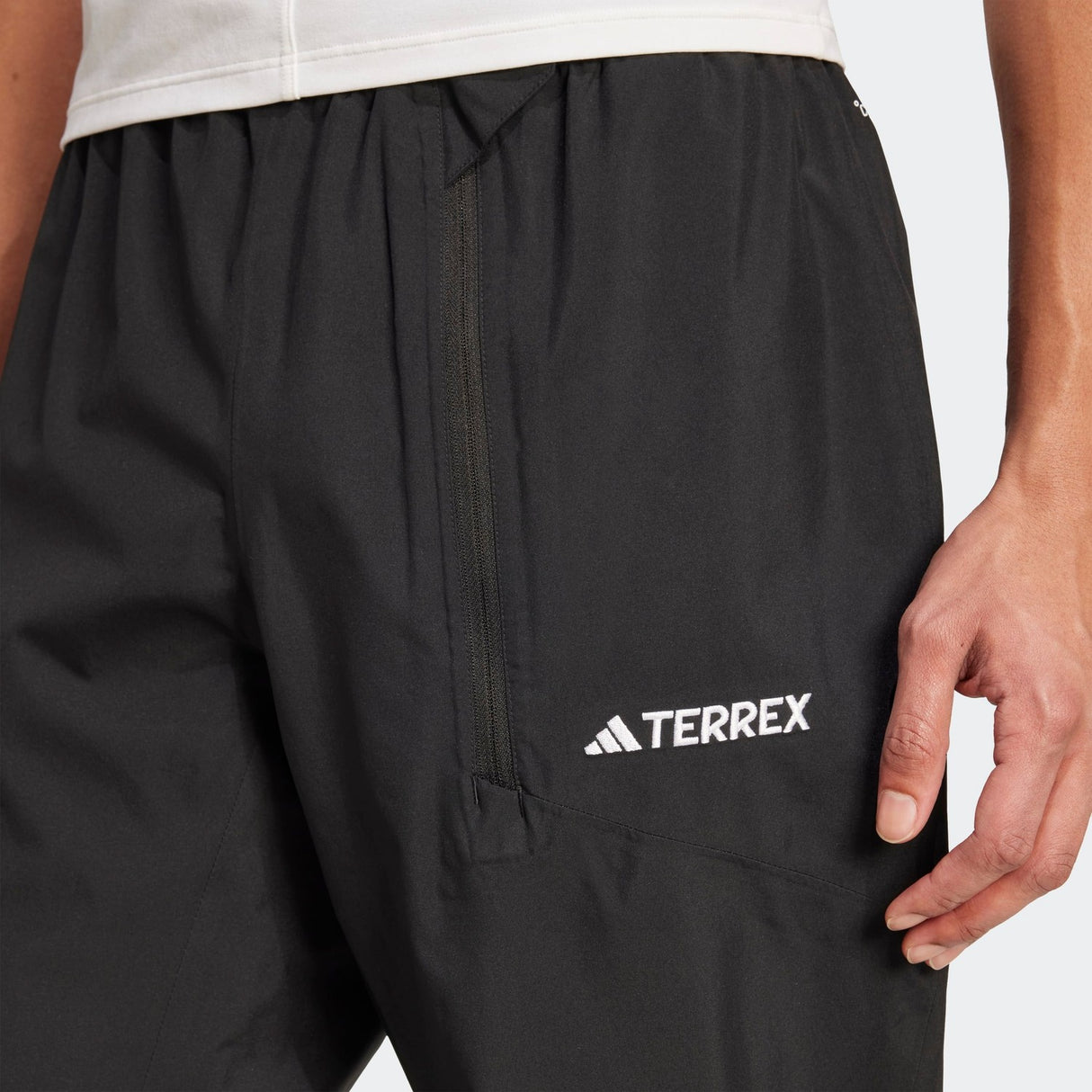 adidas Men's Terrex Multi Rain Joggers 2.0 Mens Apparel Pants & Sweatpants