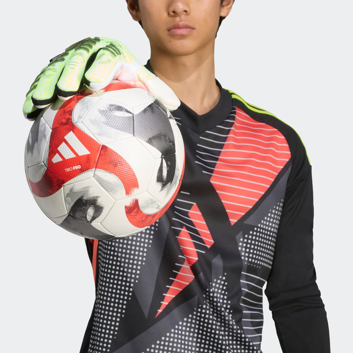 adidas Adult Predator Pro Fingersave Goalkeeper Gloves-5