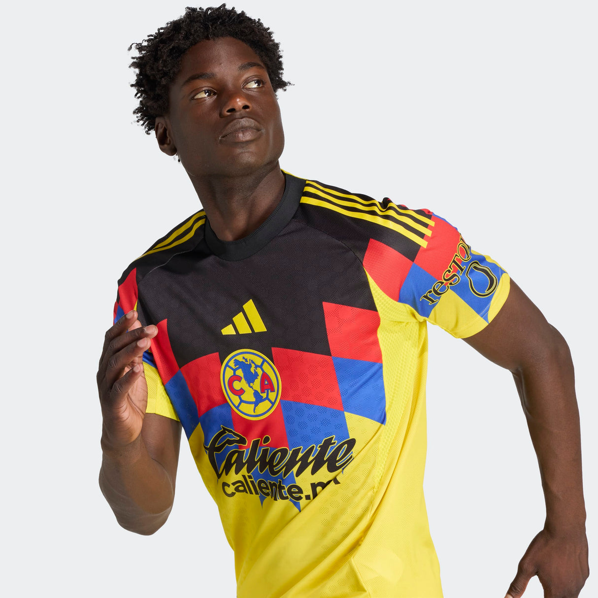 adidas Men's Club América 25/26 Home Authentic Jersey-6