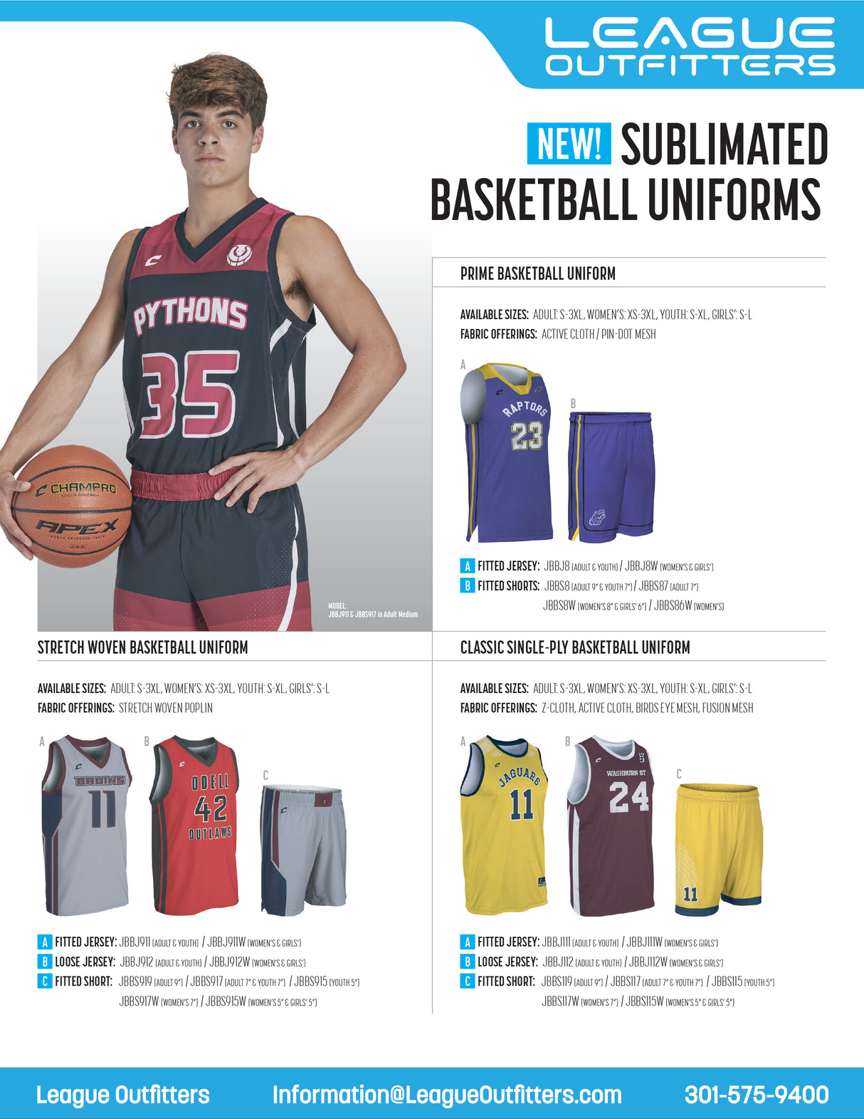 Men's Sublimated Basketball Uniforms Team Basketball Uniform Package