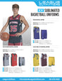 Men's Sublimated Basketball Uniforms Team Basketball Uniform Package