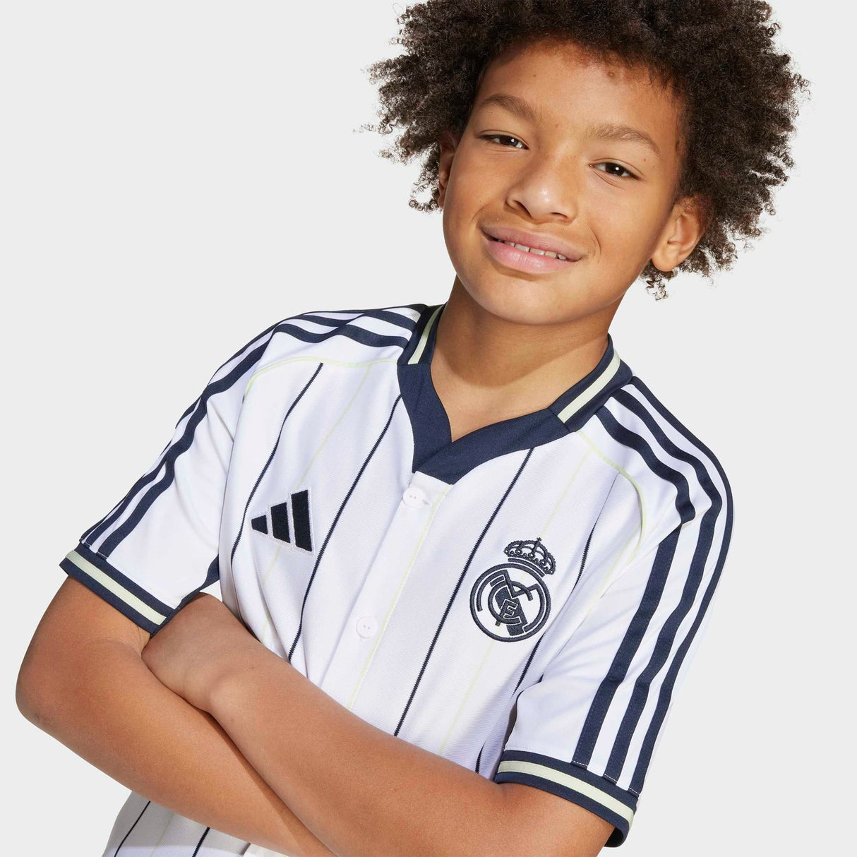 adidas Youth Real Madrid US Shirt Youth Apparel Shirts & Tops