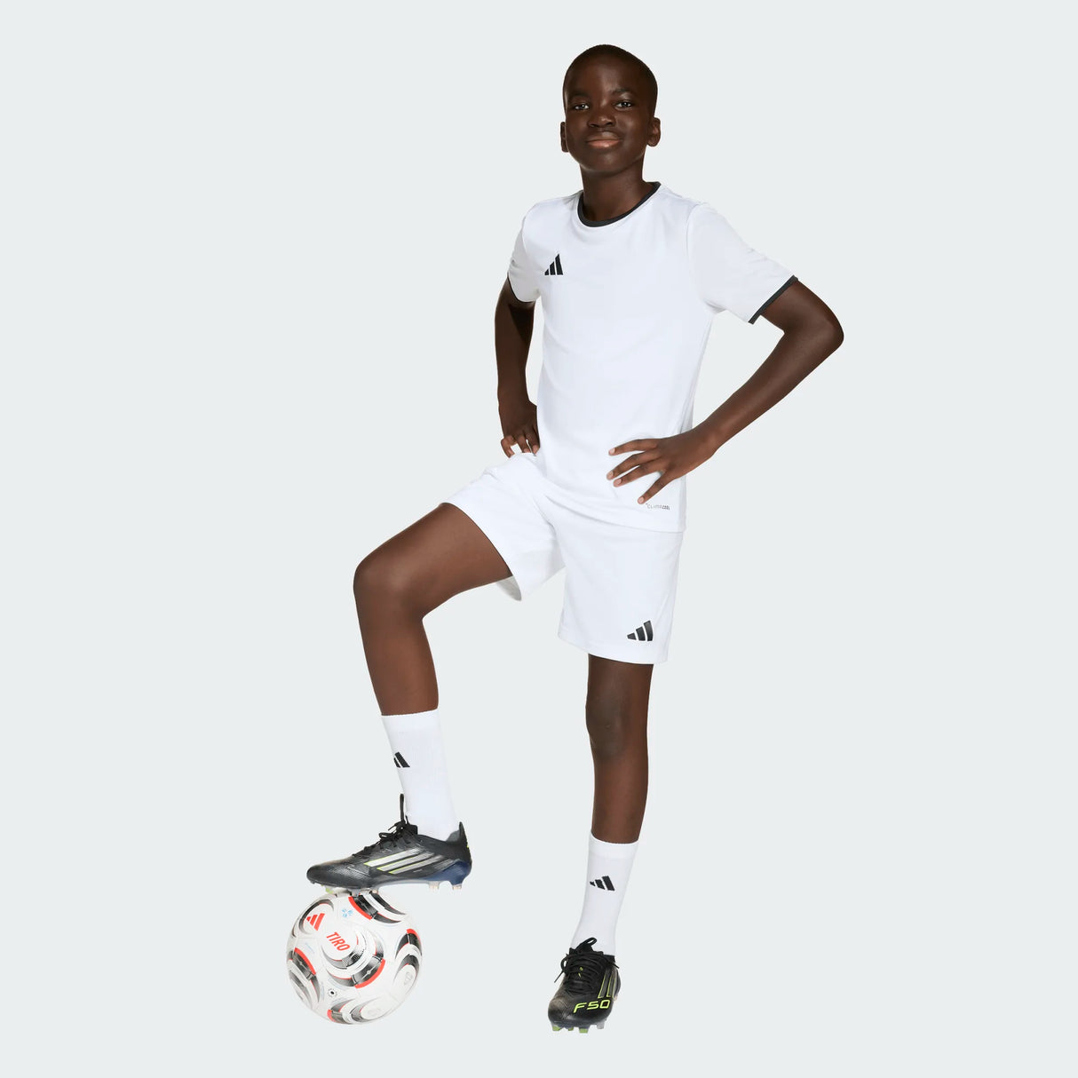 adidas Youth Entrada26 Soccer Shorts Soccer Uniforms & Apparel All