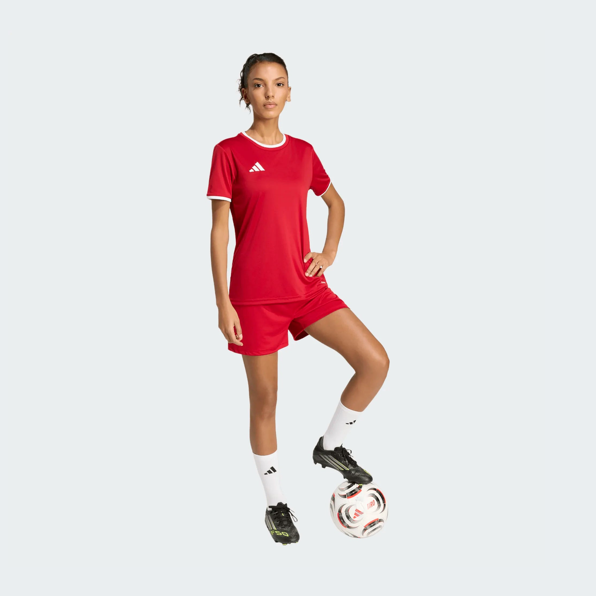 adidas Women's Entrada26 Short Length Soccer Shorts-3