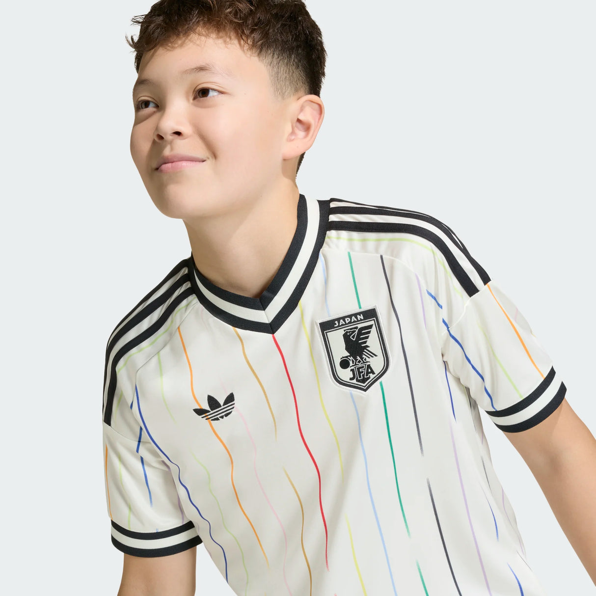 adidas Youth Japan 26 Away Soccer Jersey-5
