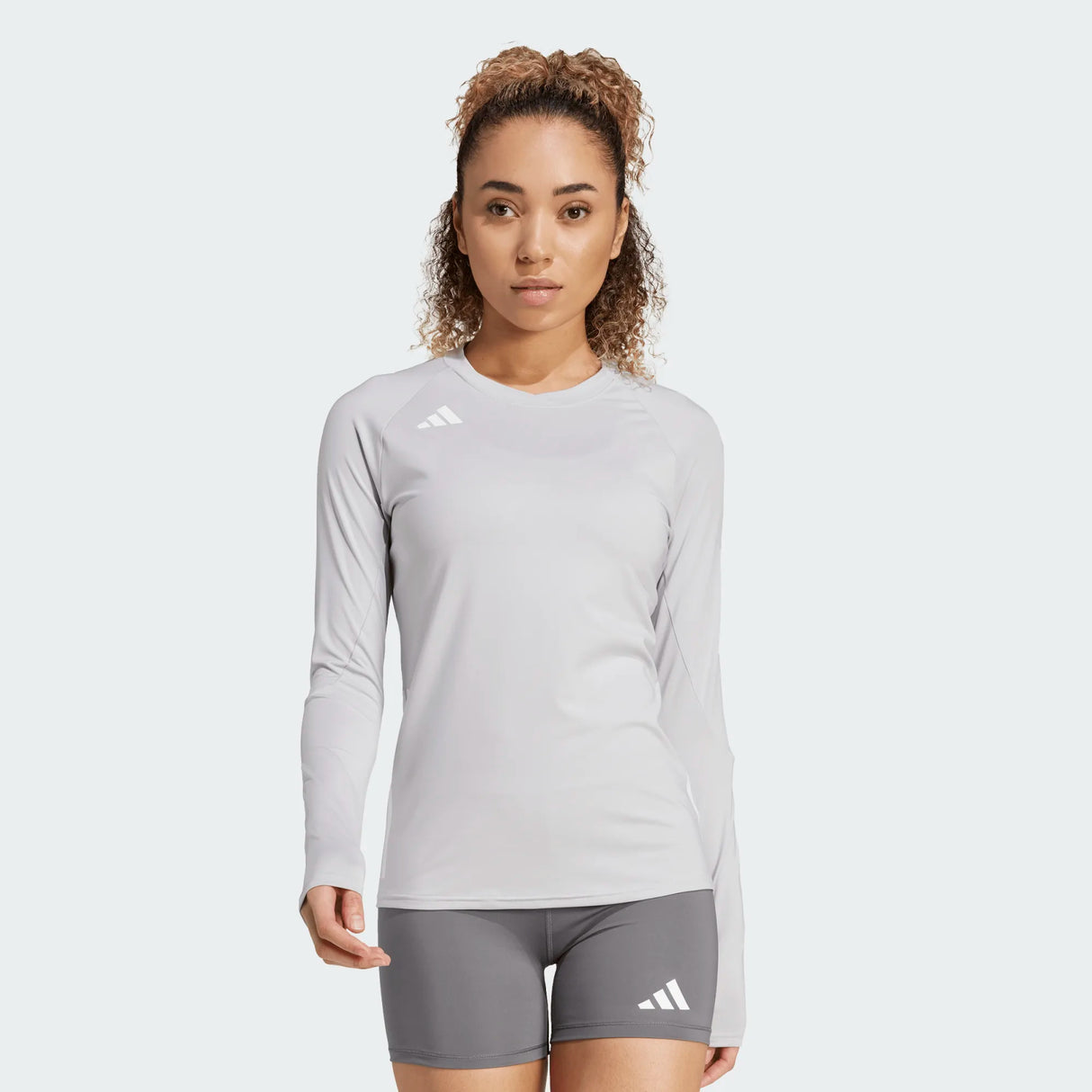 adidas Women's Hilo Long Sleeve Volleyball Jersey Tall Volleyball apparel all