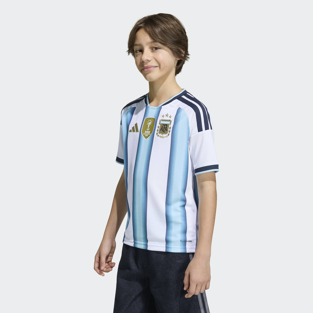 adidas Youth Argentina 26 Home Soccer Jersey