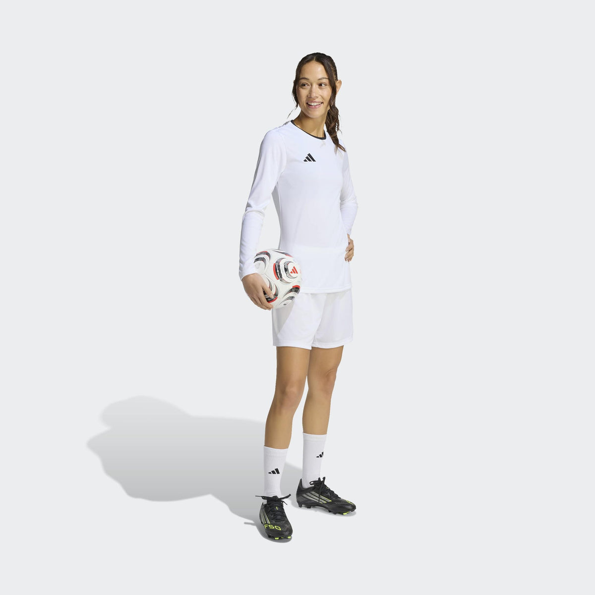 adidas Women's Entrada26 Long Sleeve Soccer Jersey-2