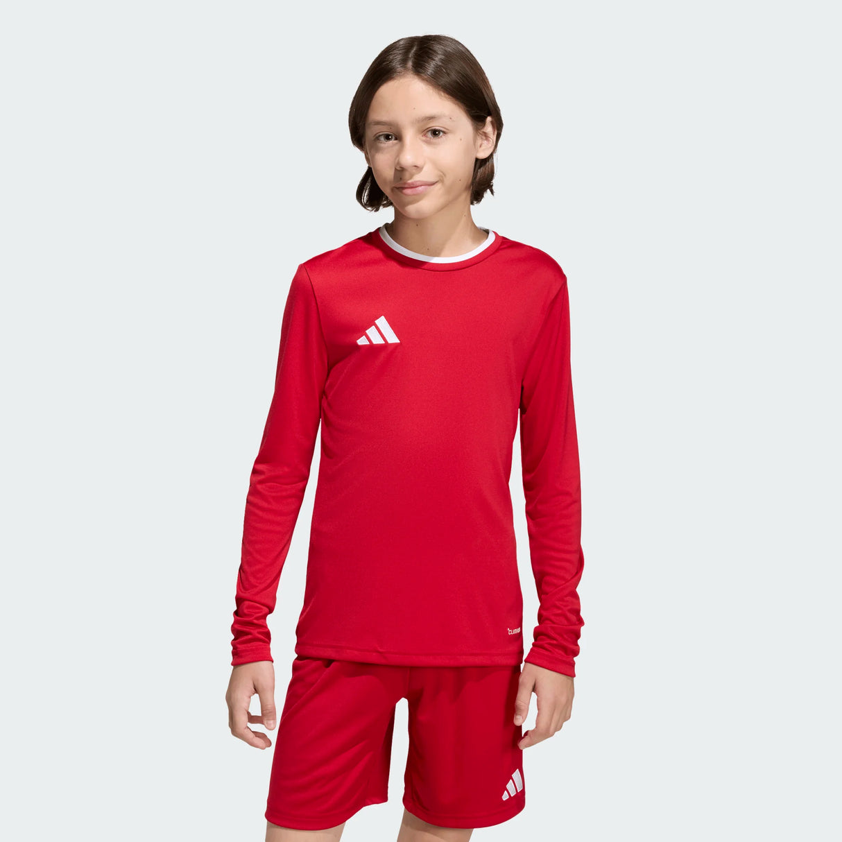 adidas Youth Entrada 26 Long Sleeve Soccer Jersey Soccer Uniforms & Apparel All