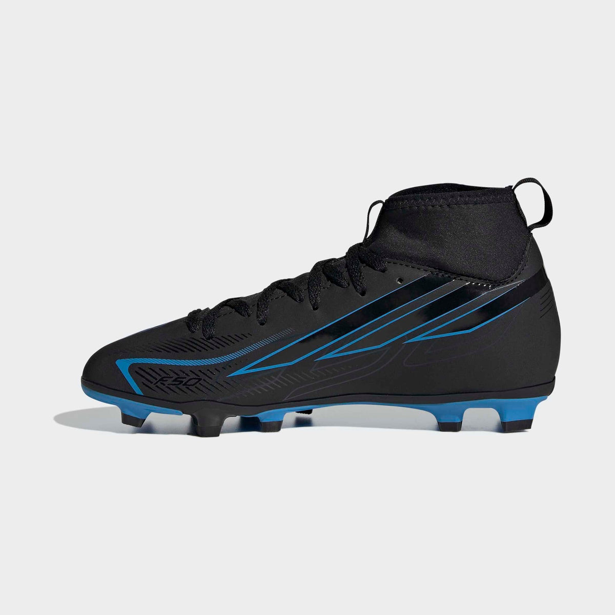 adidas Youth F50 Hyperfast Club Mid Firm/Multi Ground Soccer Cleats-2