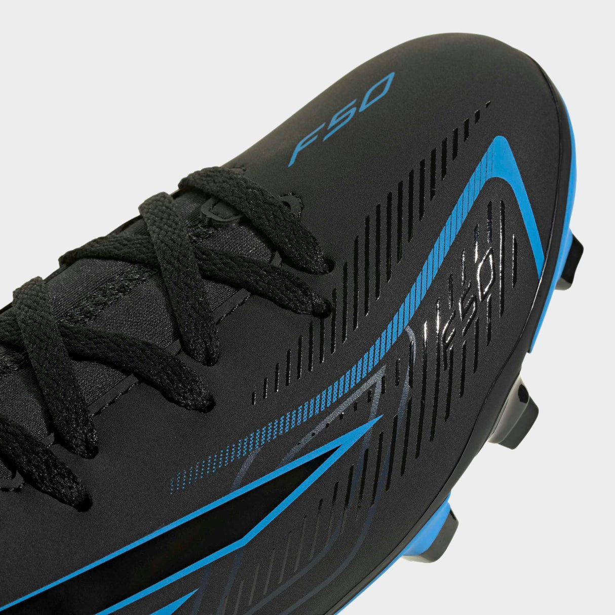 adidas Youth F50 Hyperfast Club Mid Firm/Multi Ground Soccer Cleats-8