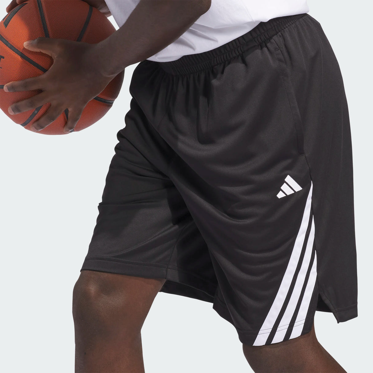 adidas Men's Legends 3-Stripes Basketball Shorts-4