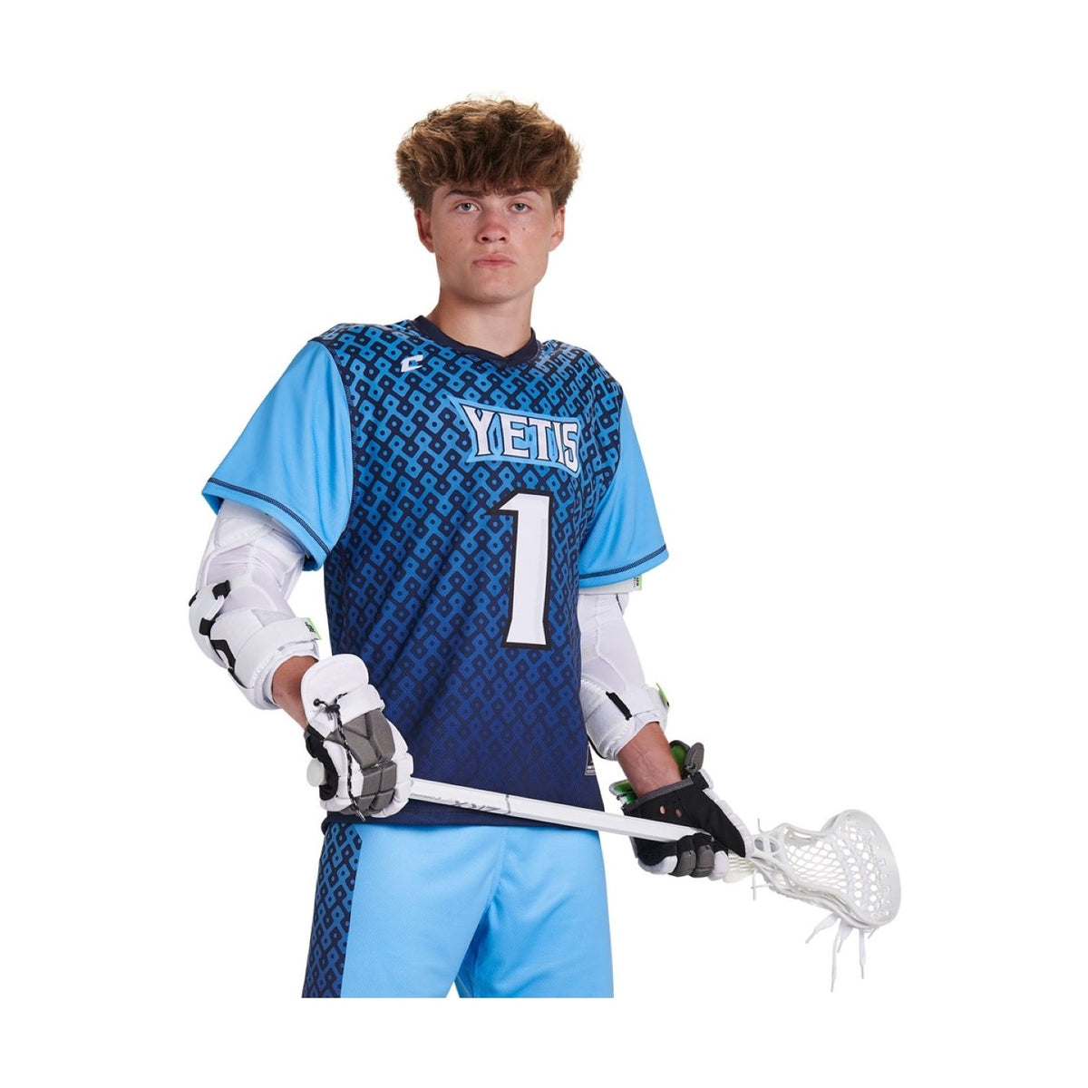 Custom Lacrosse Single-Ply Reversible Short Sleeve Jersey Team Lacrosse Jerseys