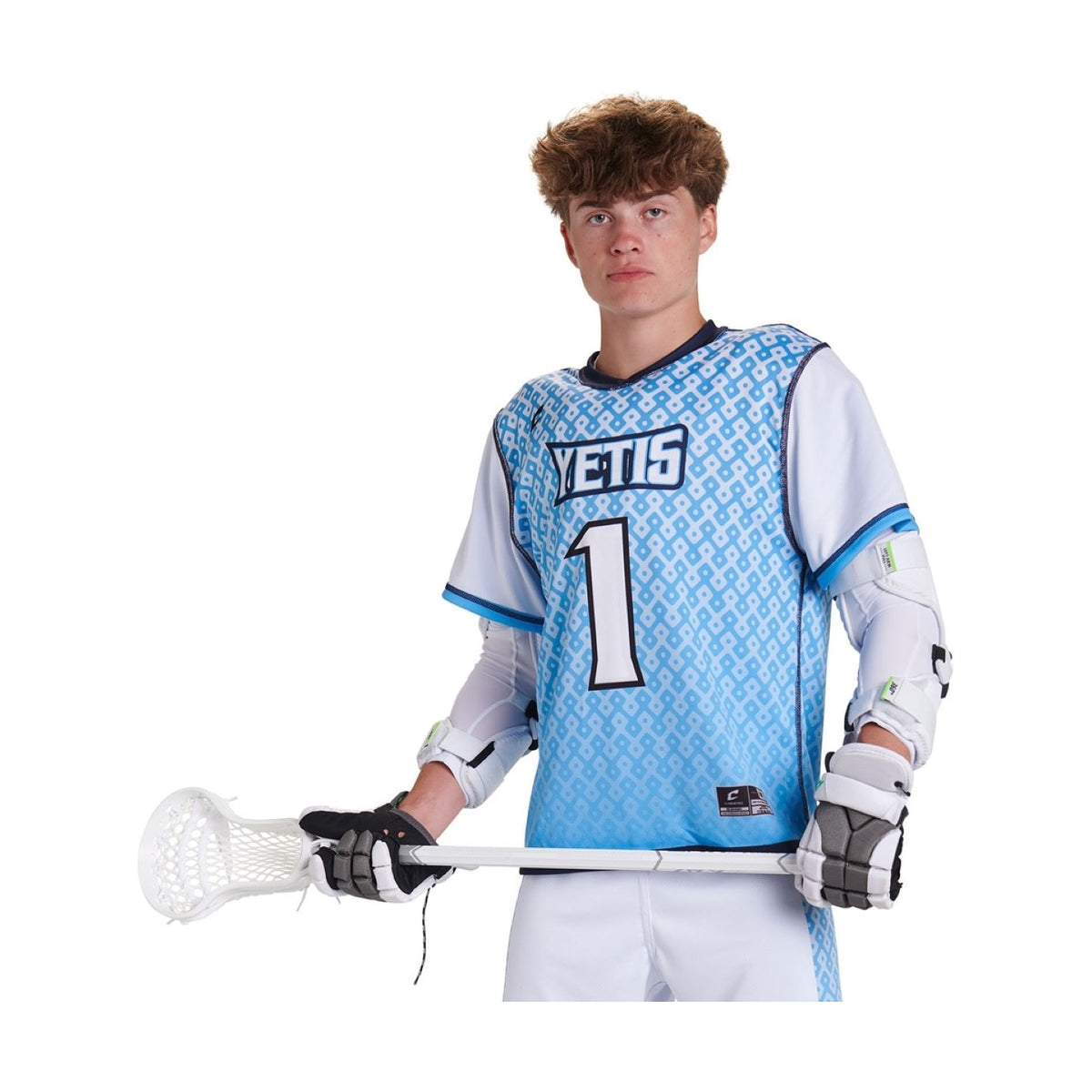 Custom Lacrosse Single-Ply Reversible Short Sleeve Jersey Team Lacrosse Jerseys