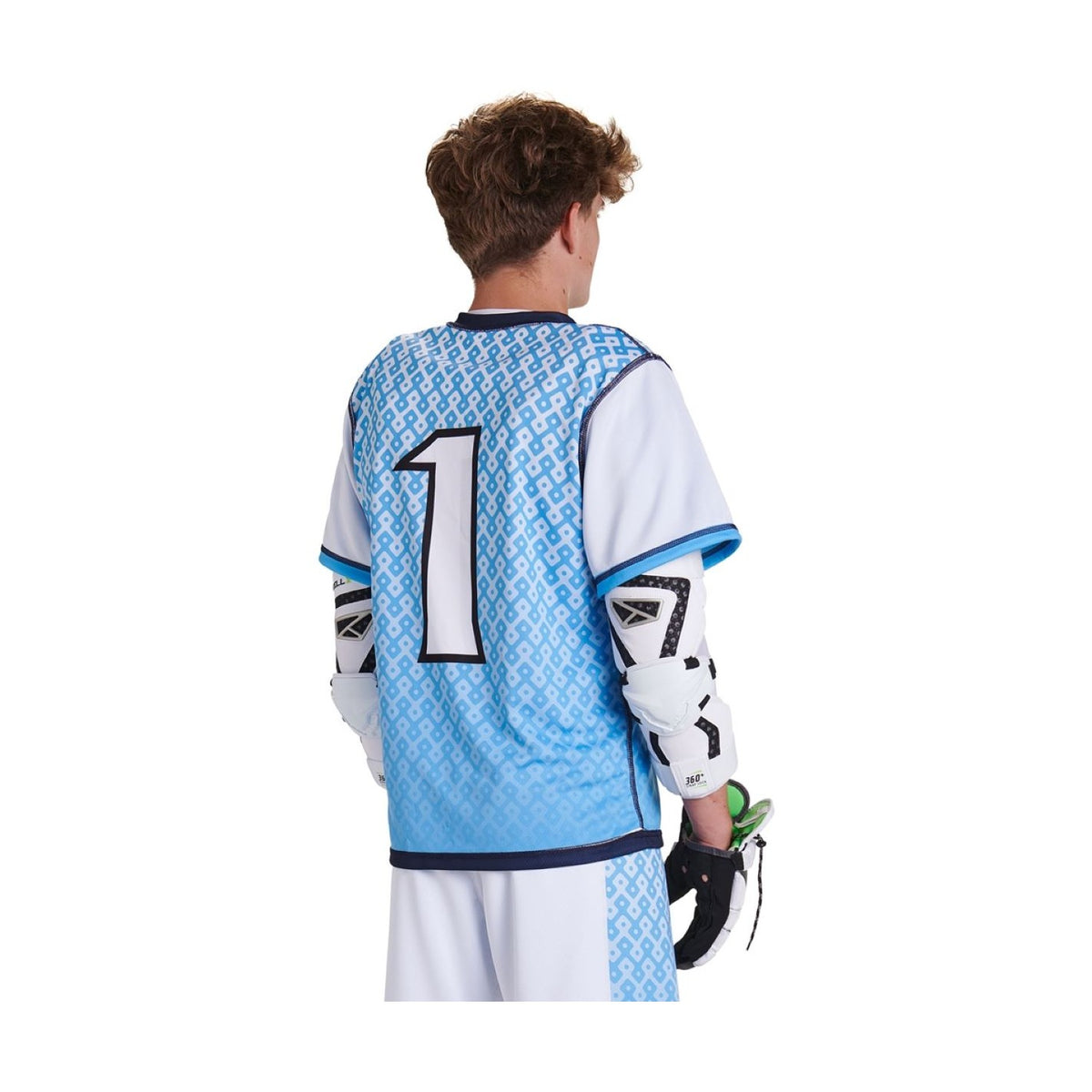 Custom Lacrosse Single-Ply Reversible Short Sleeve Jersey Team Lacrosse Jerseys
