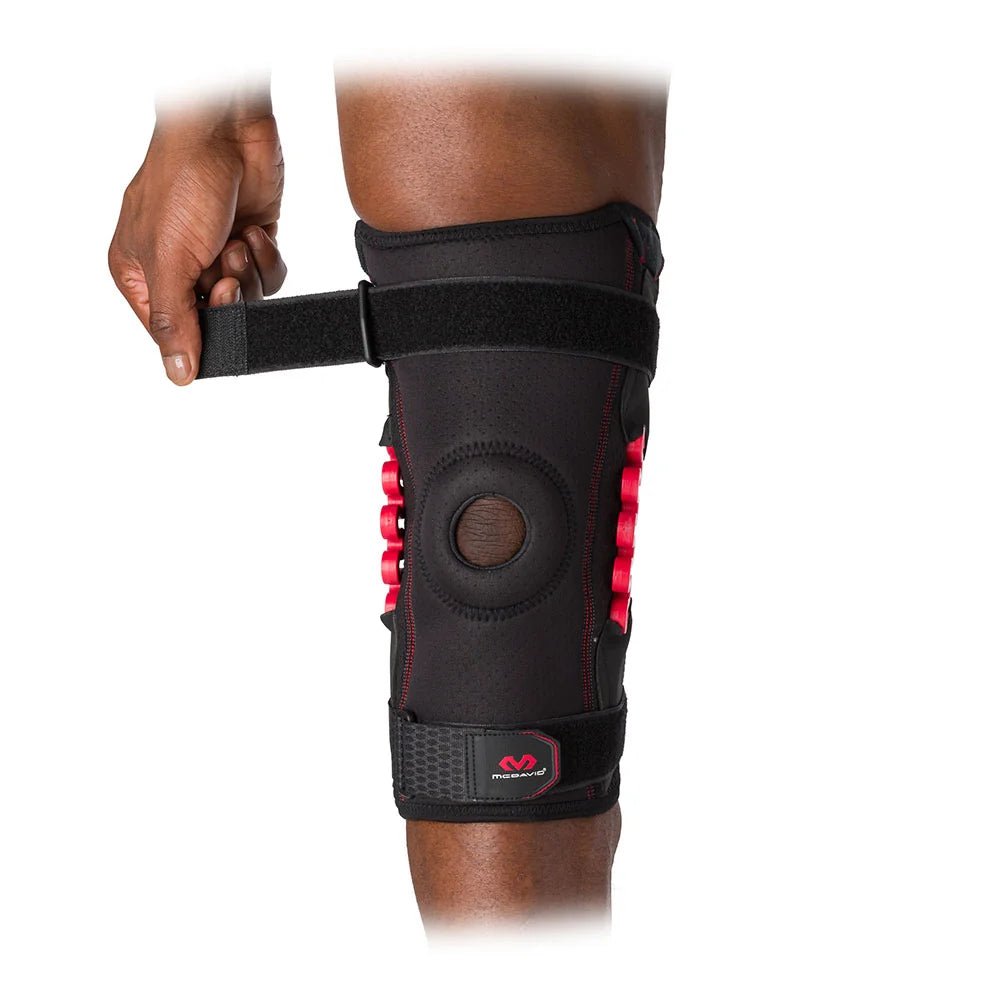 McDavid NRG Knee Brace with Spring Hinge Unisex Accessories Health & Wellness