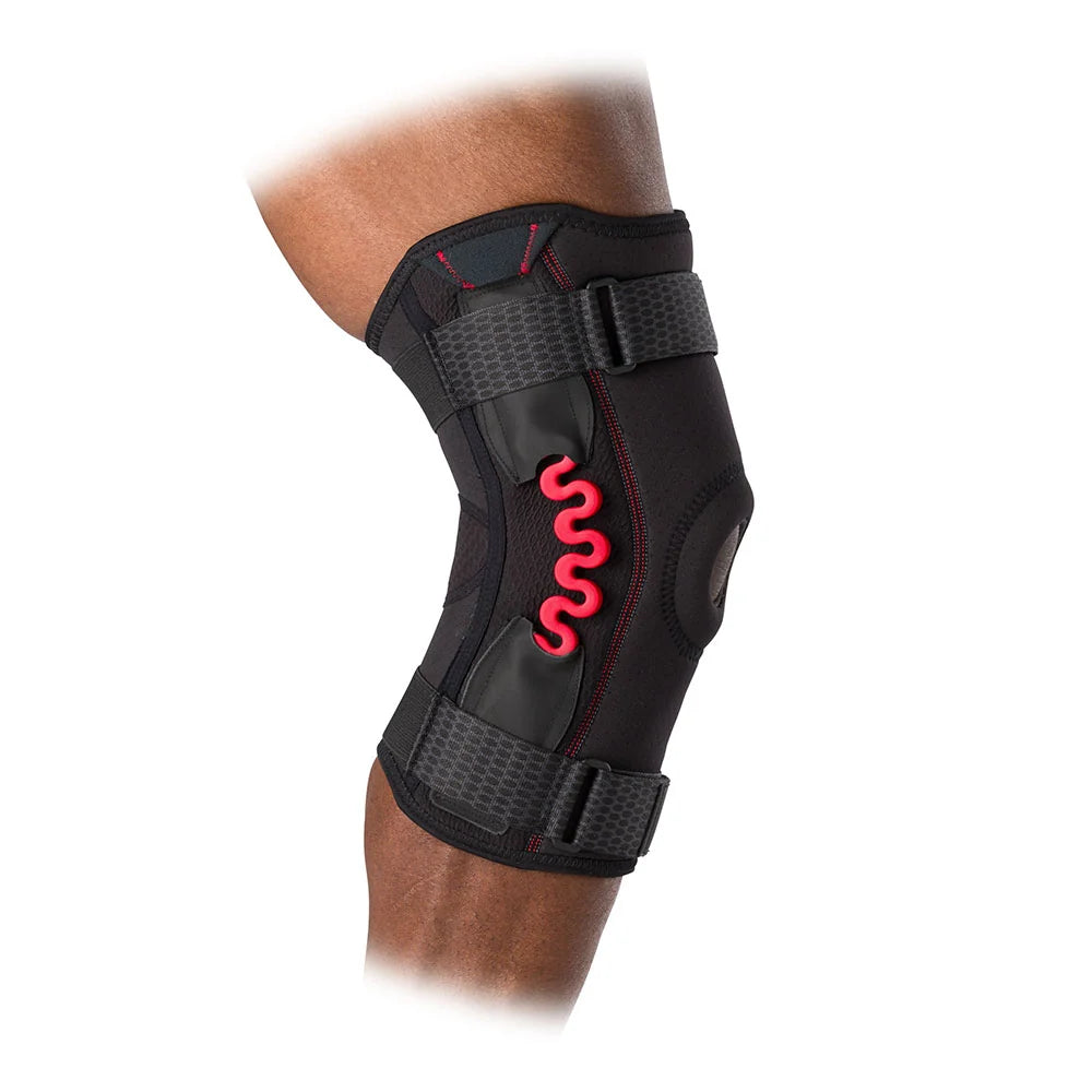 McDavid NRG Knee Brace with Spring Hinge Unisex Accessories Health & Wellness