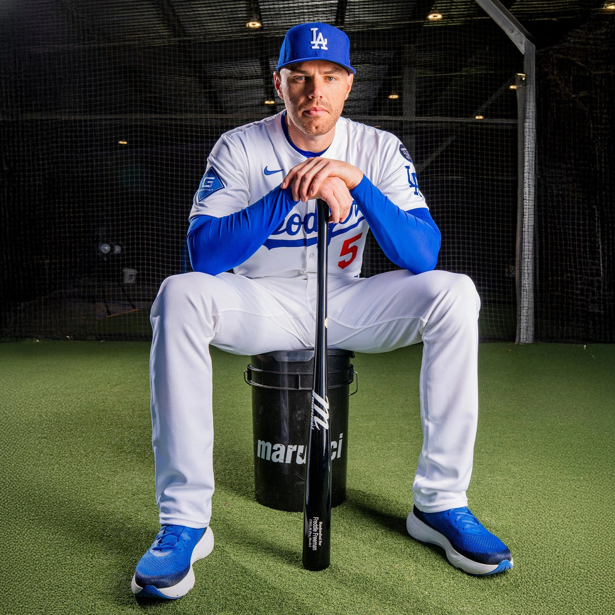 Marucci Freddie Freeman 'FREEMAN5' Pro Exclusive Pro Model Wood Baseball Bat Baseball Bats All