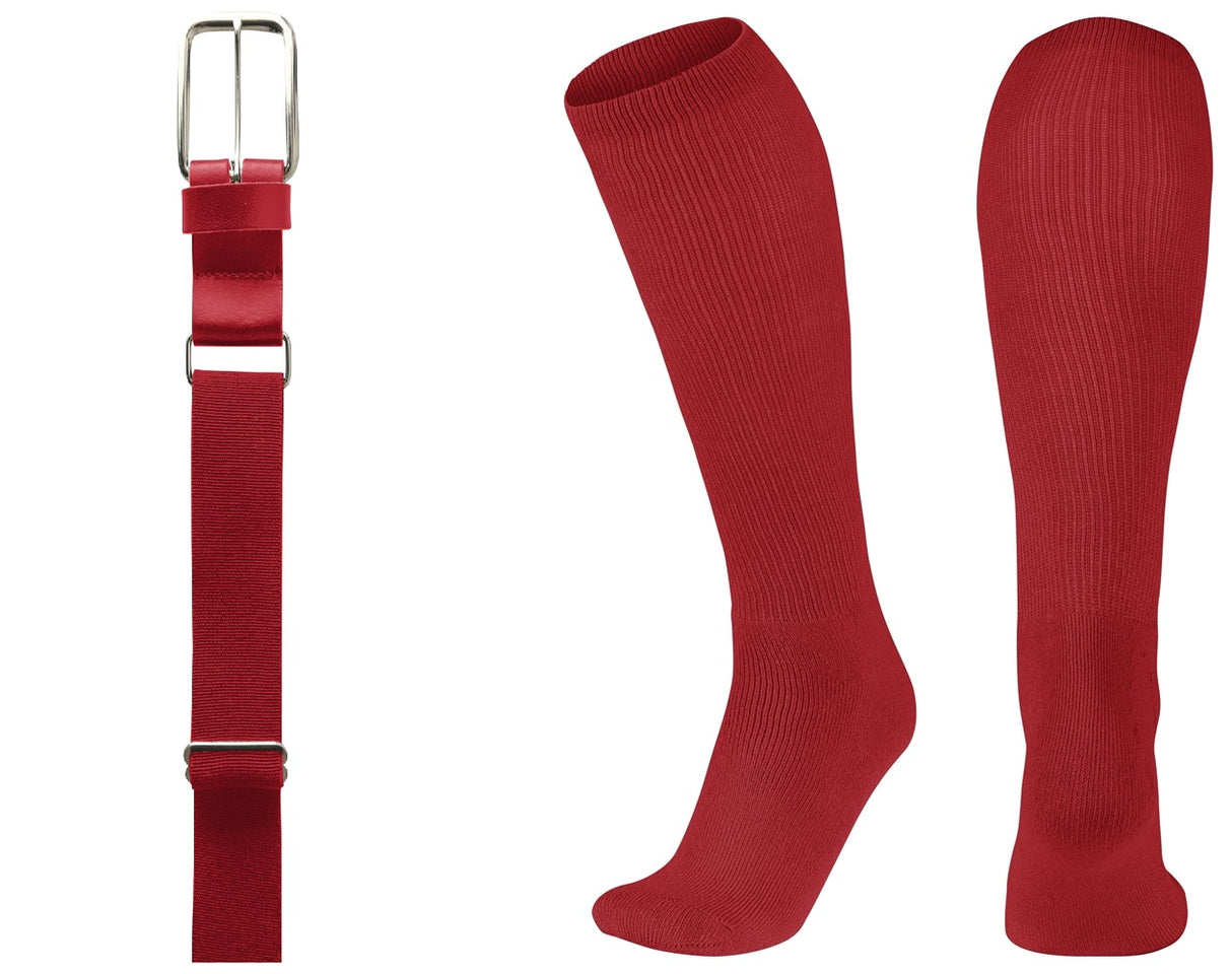 Champro MVP Baseball or Softball Belt/Sock Combo