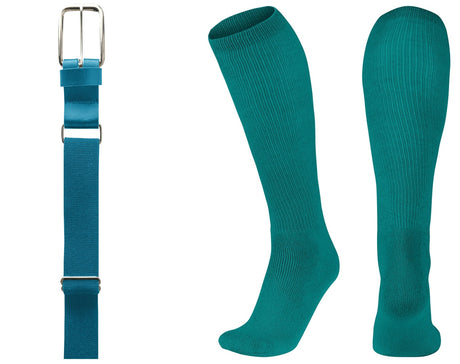Champro MVP Baseball or Softball Belt / Sock Combo Baseball Socks & Belts All