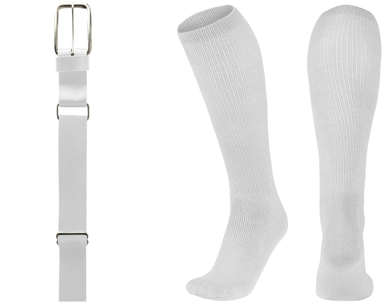 Champro MVP Baseball or Softball Belt / Sock Combo Baseball Socks & Belts All