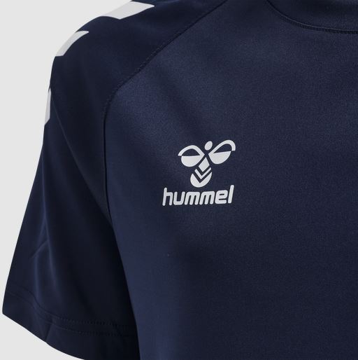 Hummel Youth hmlCore Xk Core Poly Tee Short Sleeve Kids Soccer Uniforms & Apparel All