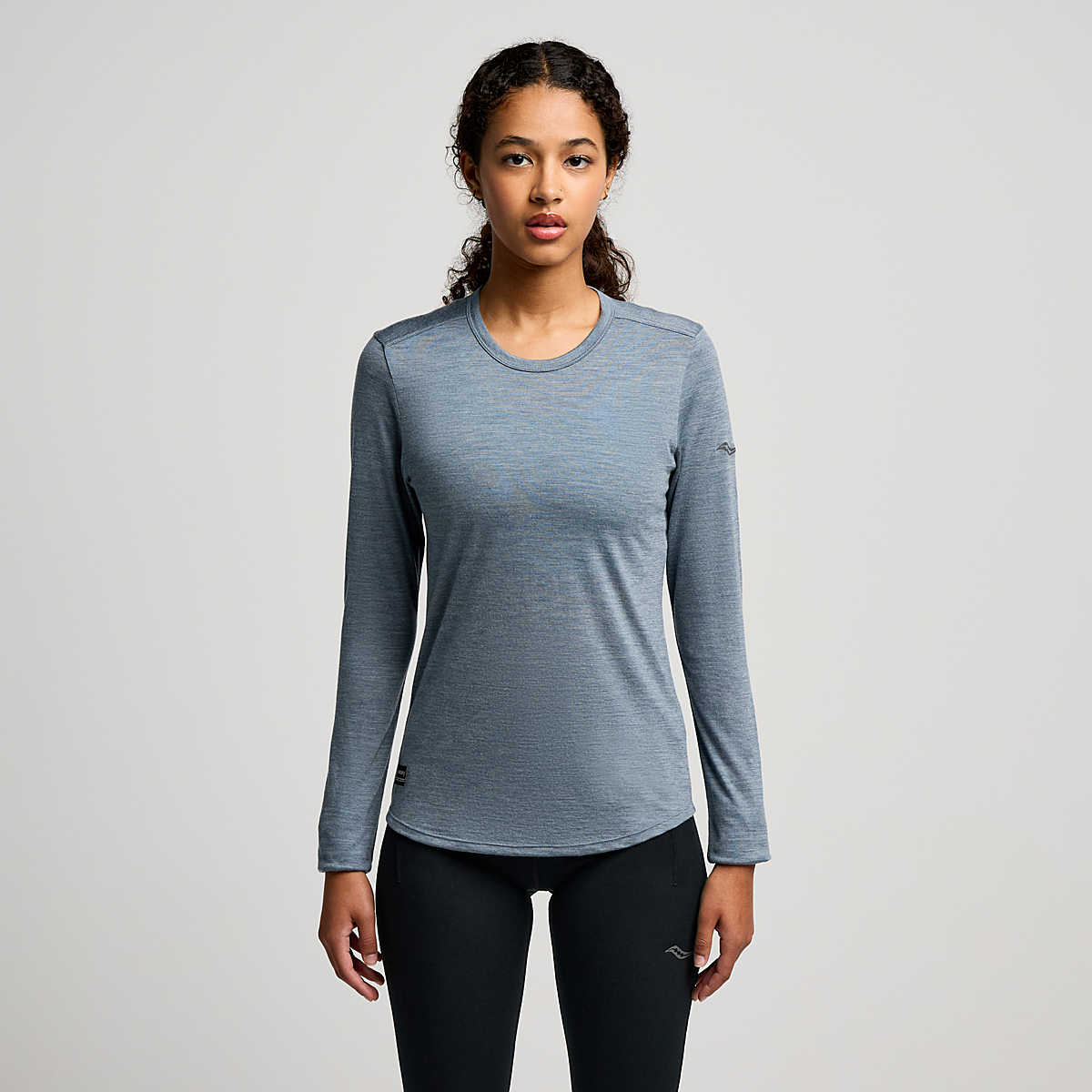 Saucony Women's Peregrine Merino Long Sleeve SAW800470 Womens Apparel Shirts & Tops