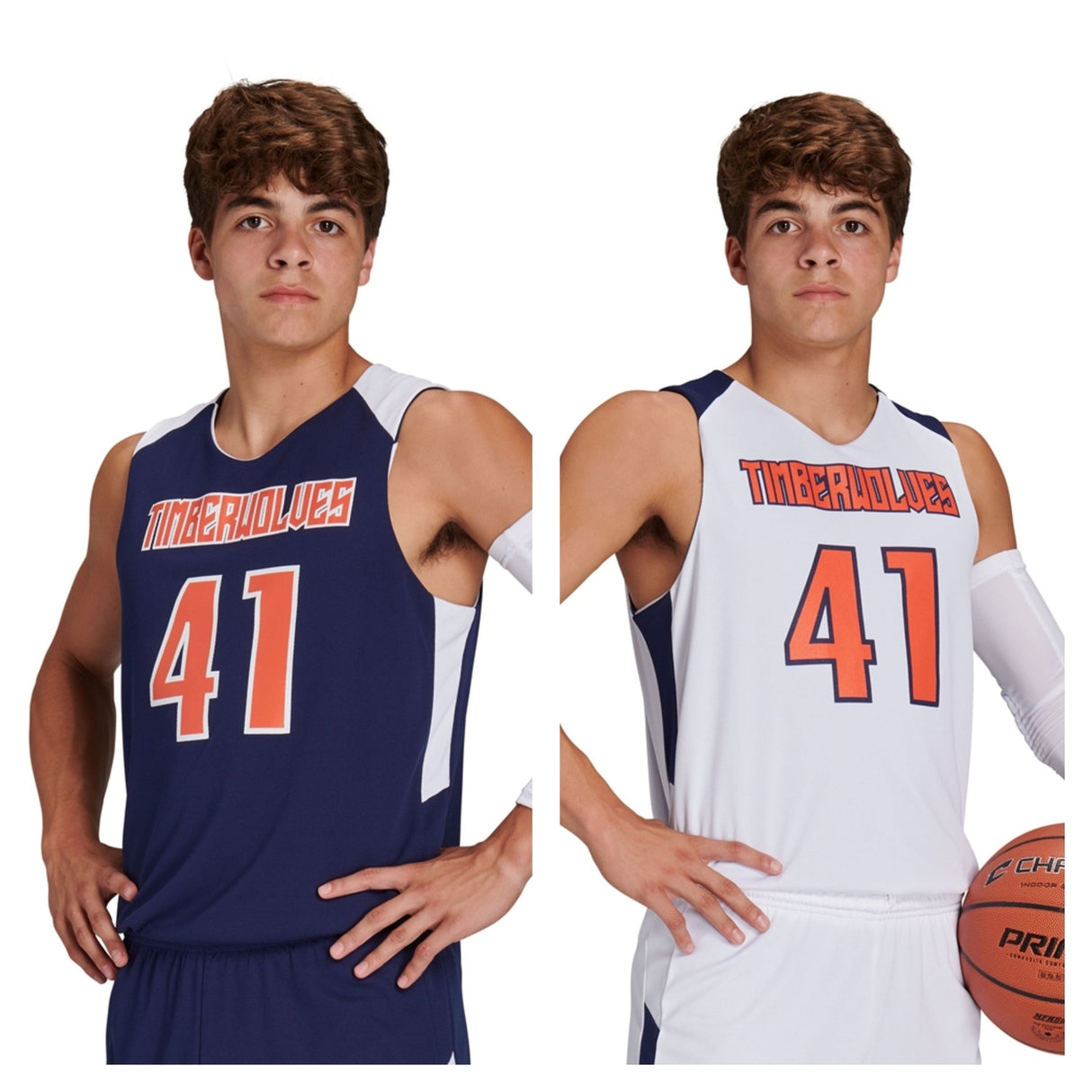 Champro Men's Swish Reversible Basketball Jersey Basketball Jerseys Adult