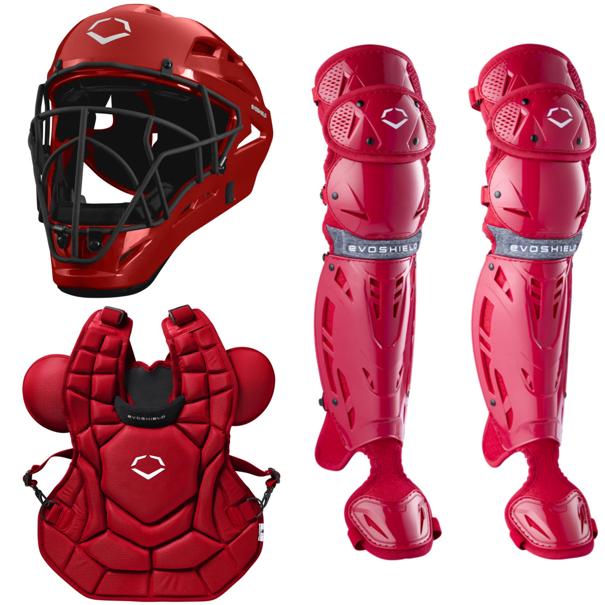 EvoShield Adult SRZ-1 Baseball Catchers Gear Kit Baseball Catcher's Protective Equipment All