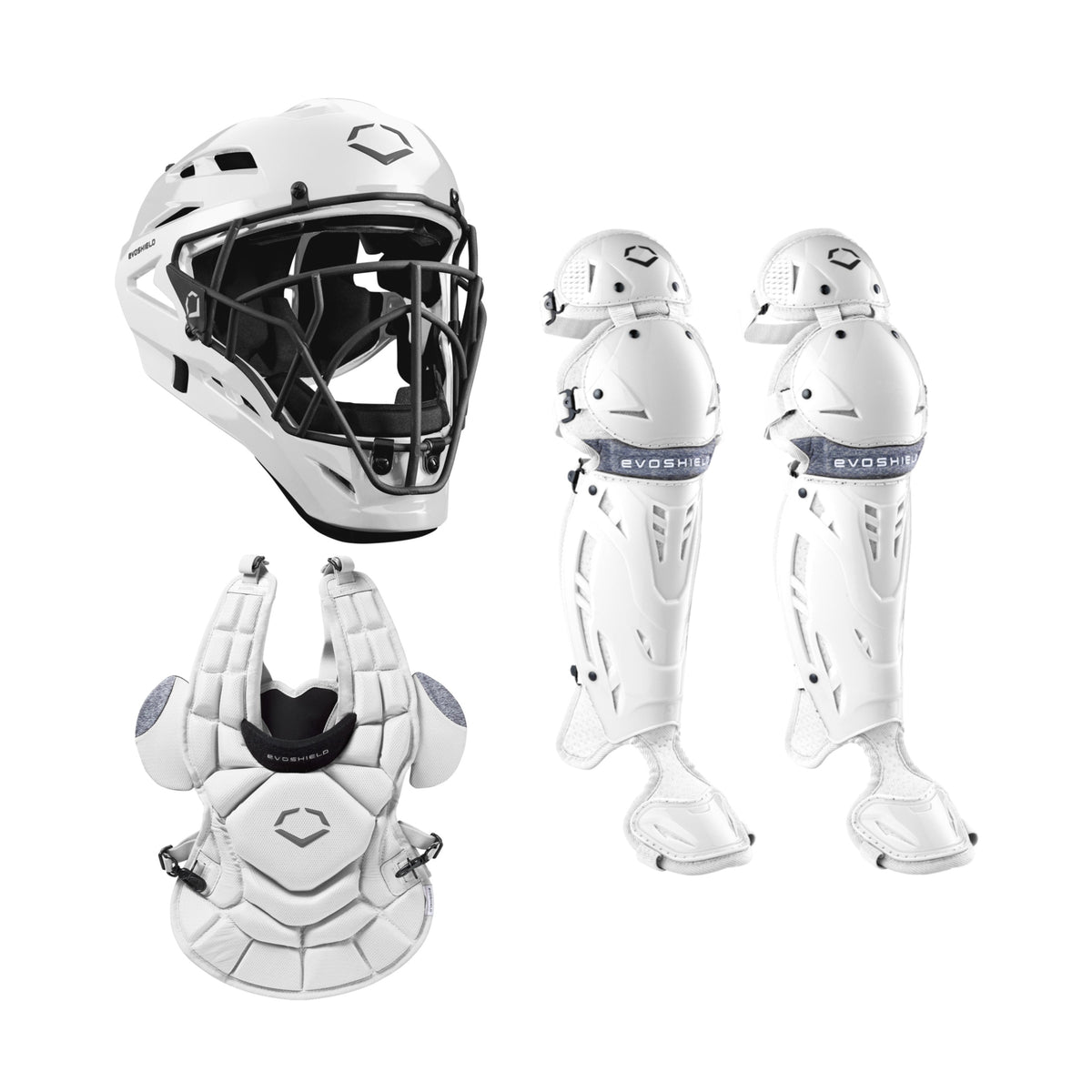 EvoShield SRZ-1 Fastpitch Catchers Gear Kit Softball Catcher's Protective Equipment All
