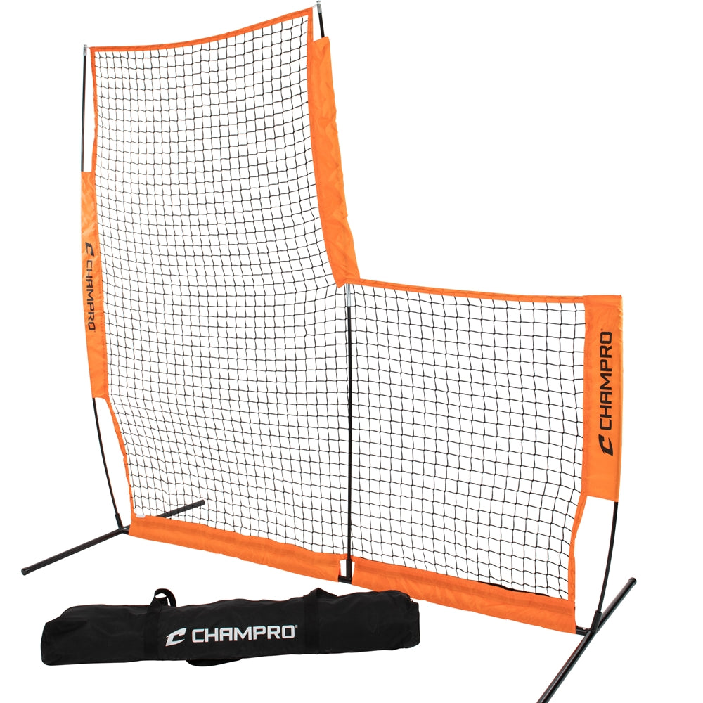 Champro MVP Portable L-Screen 7' x 7' Baseball Field Equipment All
