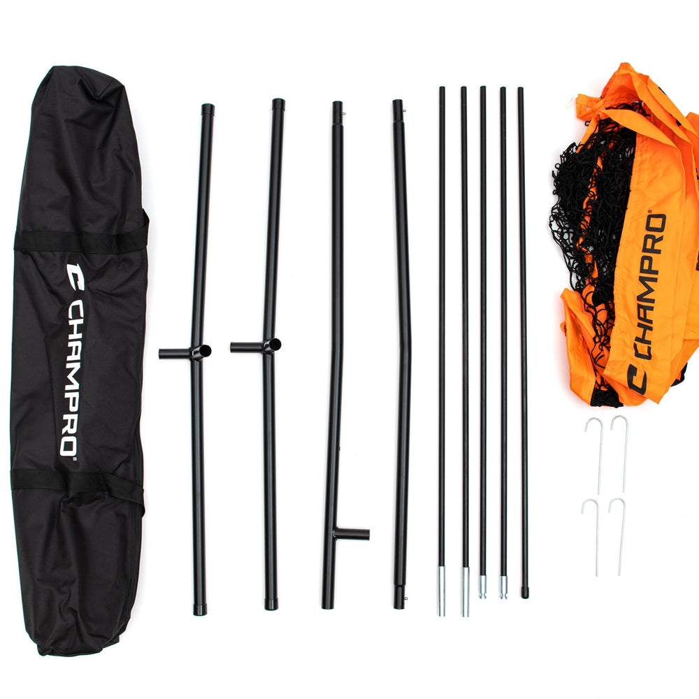 Champro Baseball MVP Portable L Screen 7' x 7' Baseball Field Equipment All