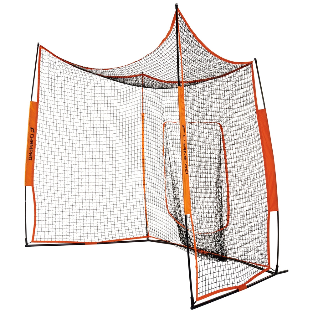 Champro 8' x 10' MVP Plain Box Baseball Backstop Baseball Field Equipment All
