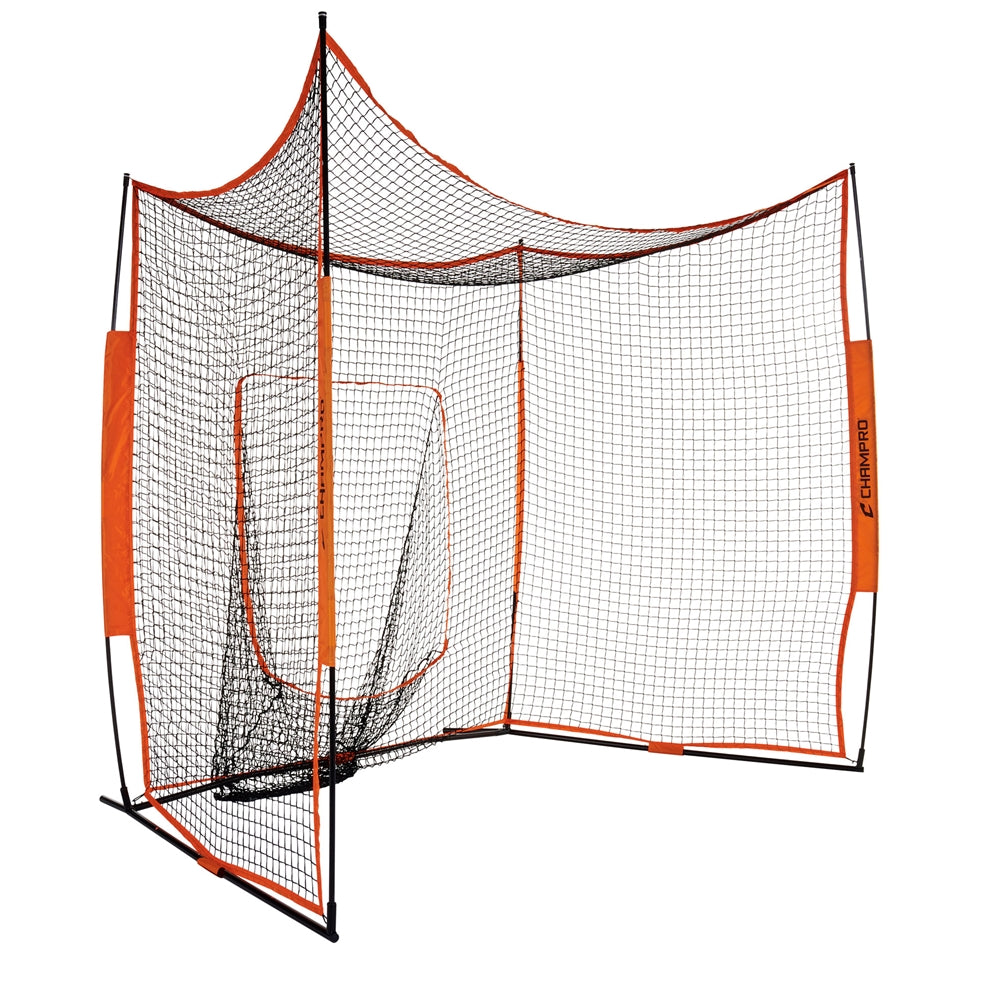 Champro 8' x 10' MVP Plain Box Baseball Backstop Baseball Field Equipment All