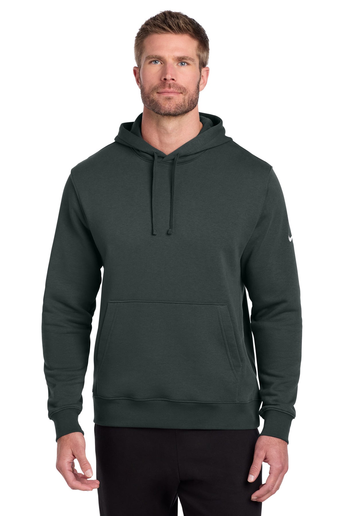 Nike Men's Club Fleece Sleeve Swoosh Pullover Hoodie NKDR1499 Corporate Apparel Sweatshirts & Fleece