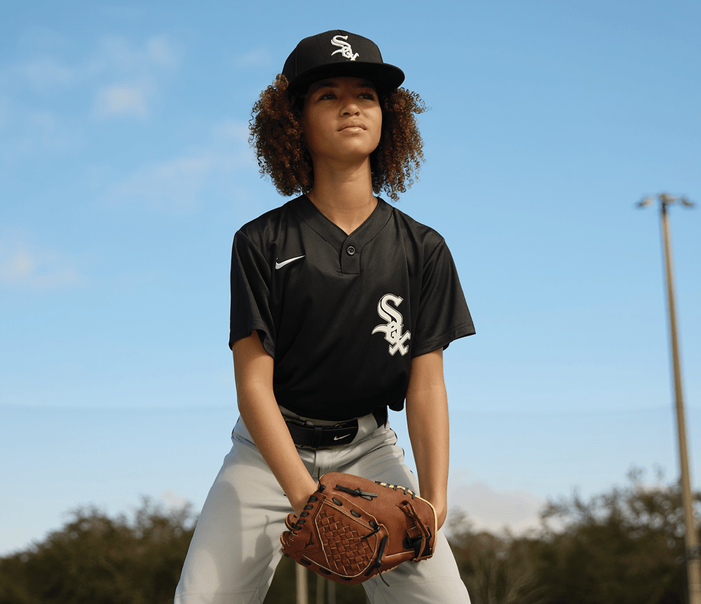 Nike Detroit Tigers Youth Institutional 1 Button Pullover Fan Gear MLB Detroit Tigers