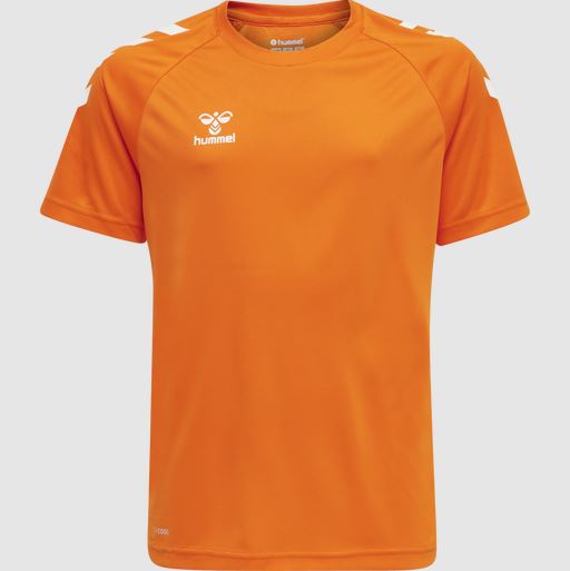 Hummel Youth hmlCore Xk Core Poly Tee Short Sleeve Kids Soccer Uniforms & Apparel All