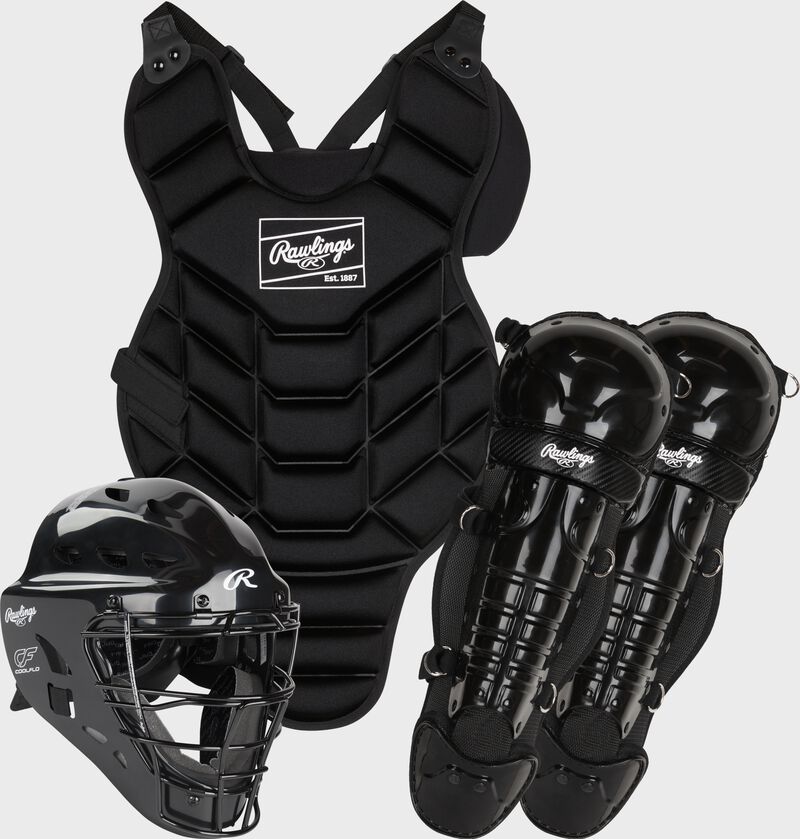 Rawlings Junior Players 2.0 Series Catchers Set Baseball Catcher's Protective Equipment All