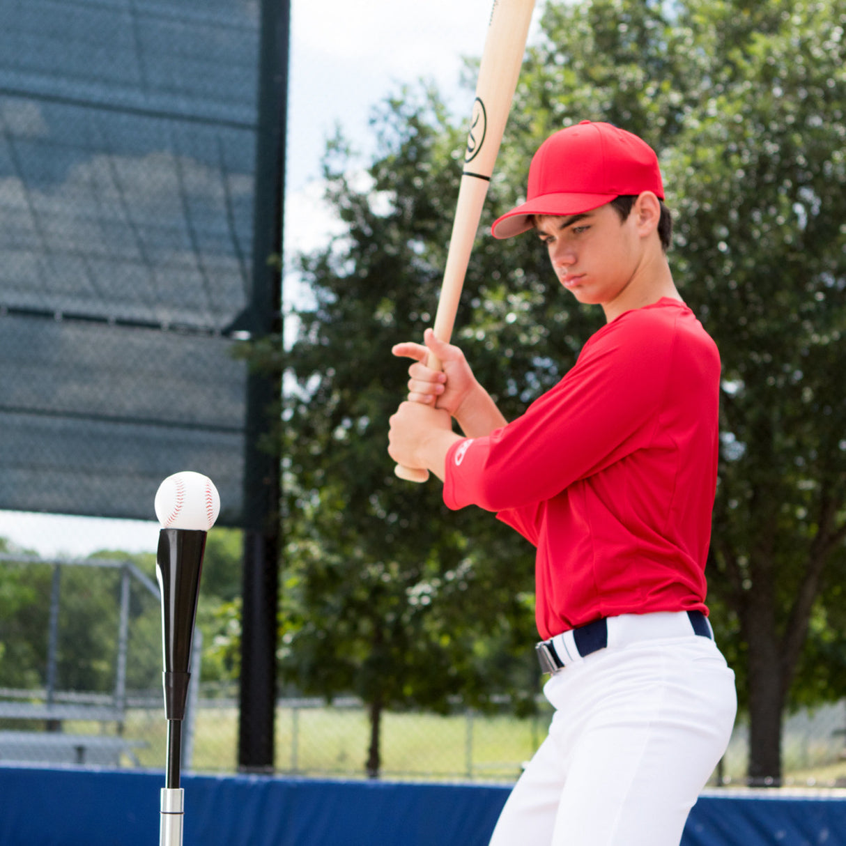 Champion Sports Portable Collapsible Baseball Batting Tee-15