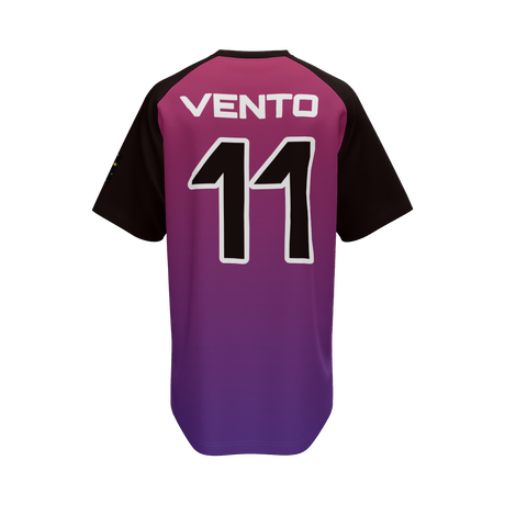 New Balance 3000 Sublimated V-Neck Jersey Team Baseball Jerseys
