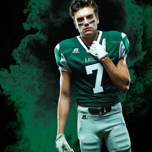 Russell Color Block Game Jersey Team Football Jerseys