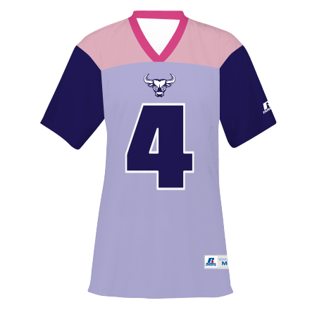 Russell Ladies Freestyle Sublimated Flag Football Jersey Team Football Jerseys