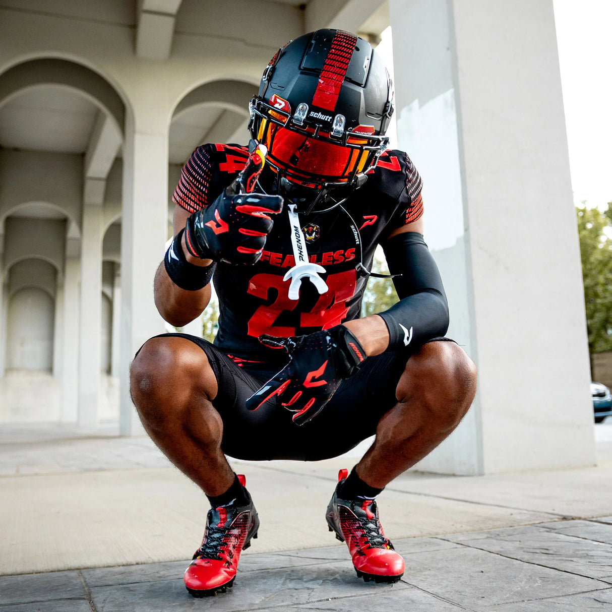 Phenom Elite Youth Quantum Speed 2.0 Football Cleats-8