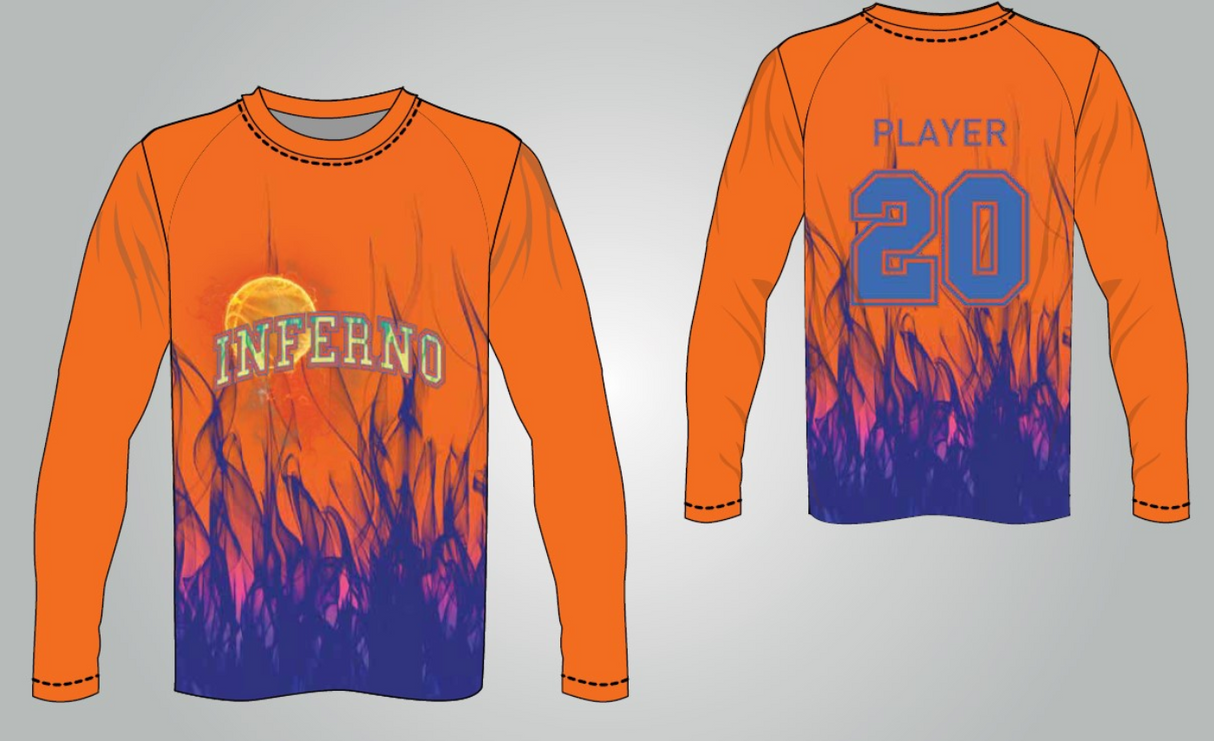 League Outfitters Custom Fully Sublimated Basketball Shooter Shirt