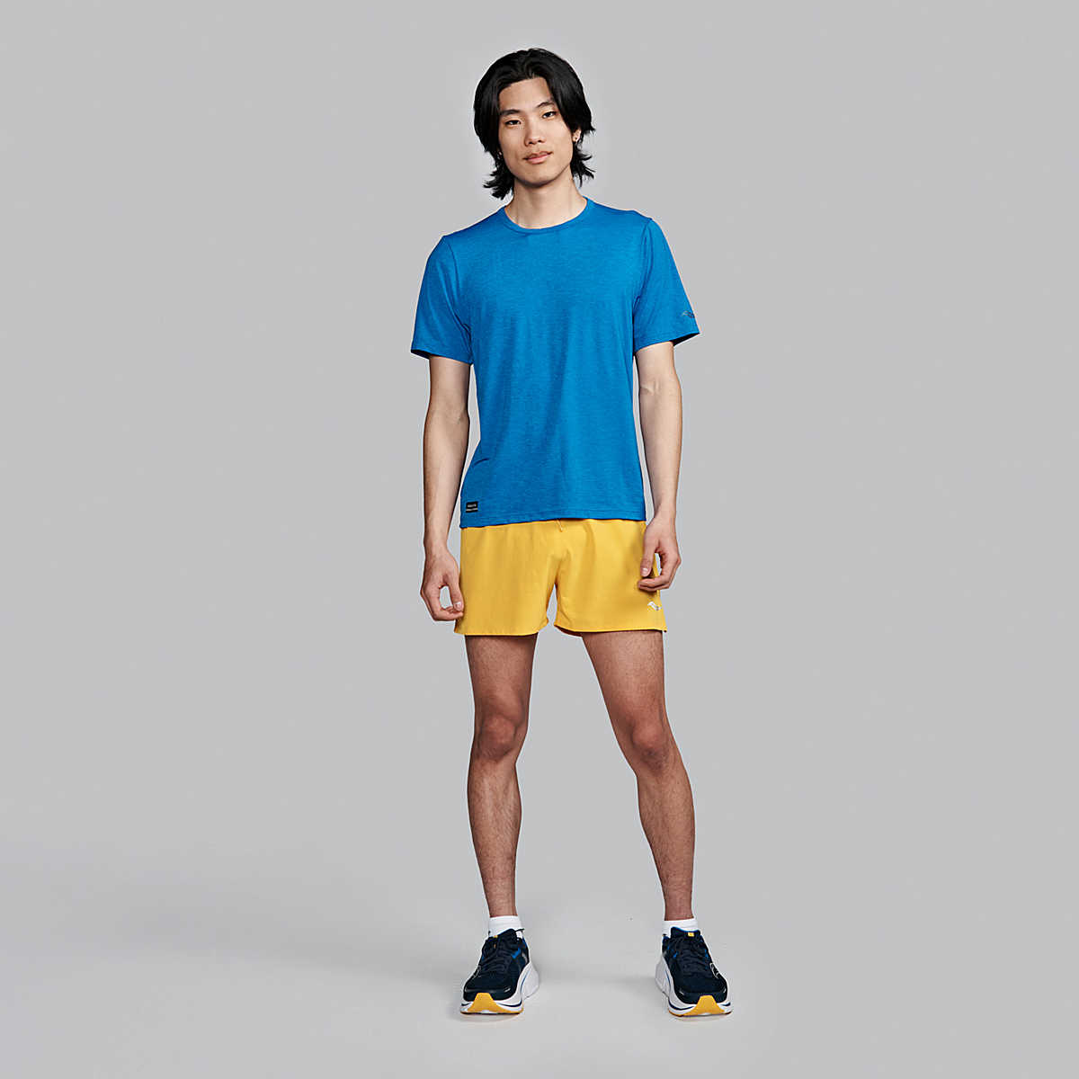 Saucony Men's Stopwatch Short Sleeve SAM800377 Mens Apparel Shirts & Tops