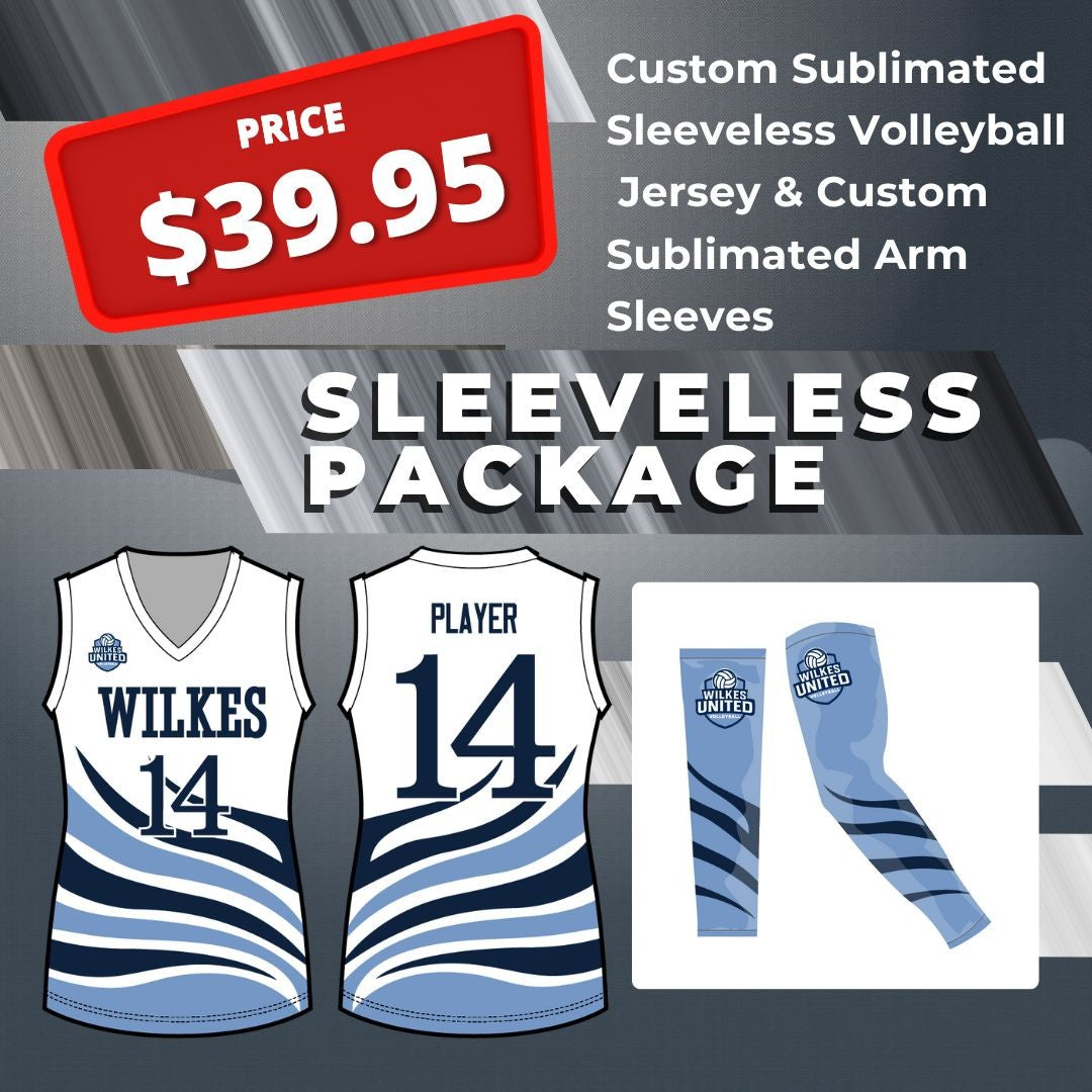 Custom "Elite" sublimated Volleyball Sleeveless Package Team Volleyball Jerseys