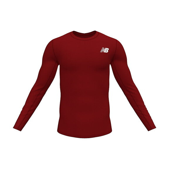New Balance Men's Baselayer Long Sleeve Top Mens Apparel Shirts & Tops