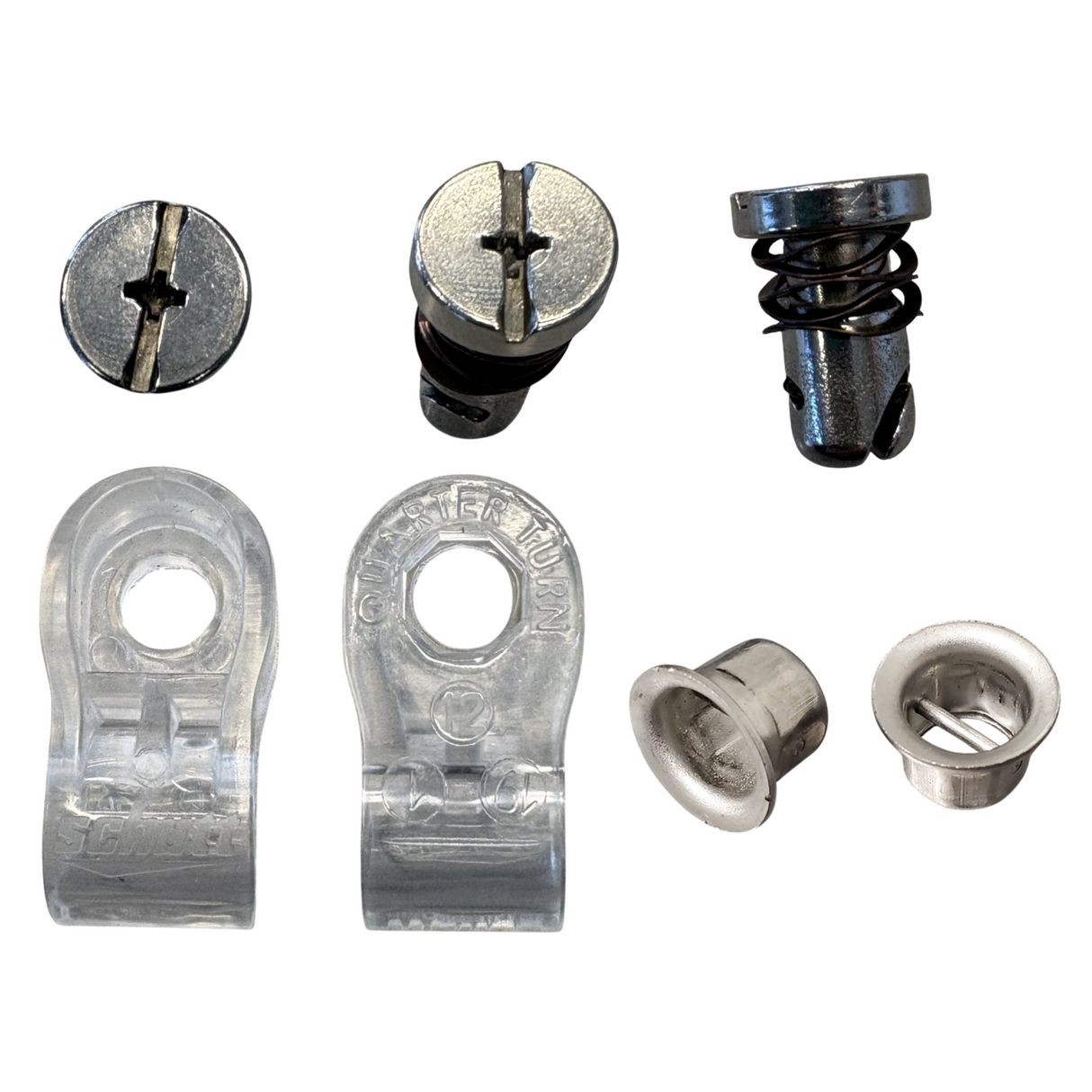 Schutt Hardware Pack One Dozen Quarter Turn Screws With Washers Football Helmet Accessories All