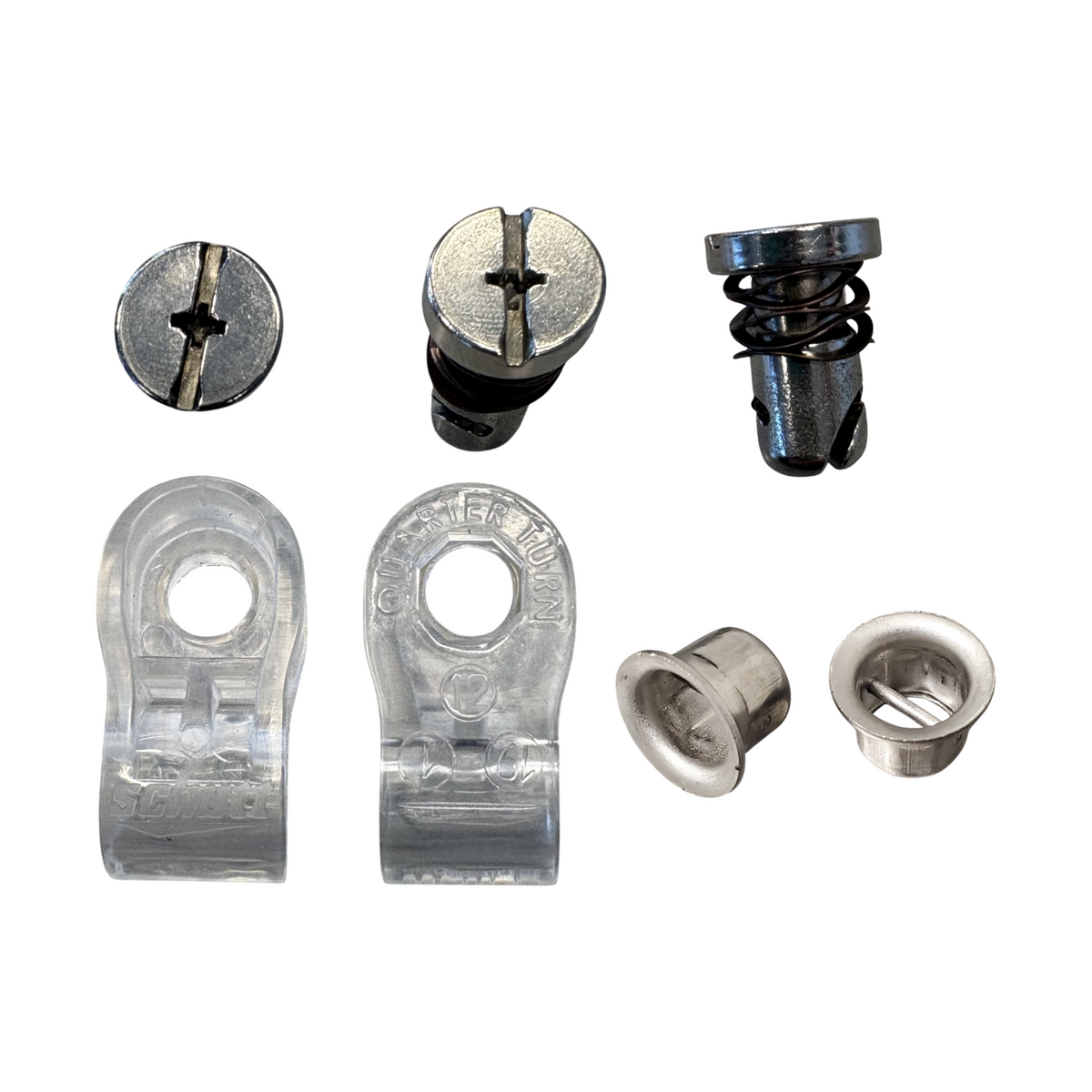 Schutt Hardware Pack One Dozen Quarter Turn Screws With Washers Football Helmet Accessories All
